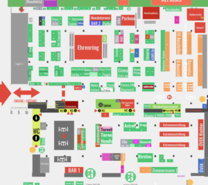 Hallenplan Übersicht